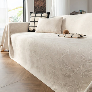 Capa de sofá Elegance Leaf Pattern
