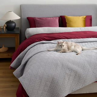 Conjunto de edredões FURRFREE Diamond Mosaic Pattern — repelente de pelos de animais de estimação para a família de cães/gatos