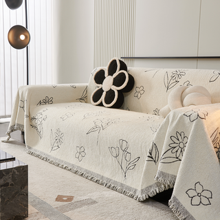 Capa de sofá Cozy Winter Florals - venda final