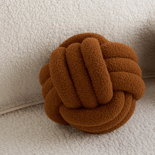 Almofada de sofá Knotted Fleece Orb